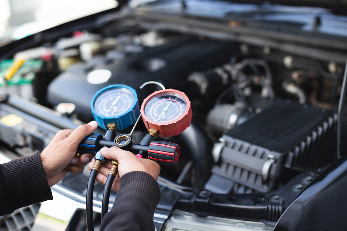 Auto repair shop providing AC repair for cars near Westlake Village CA.